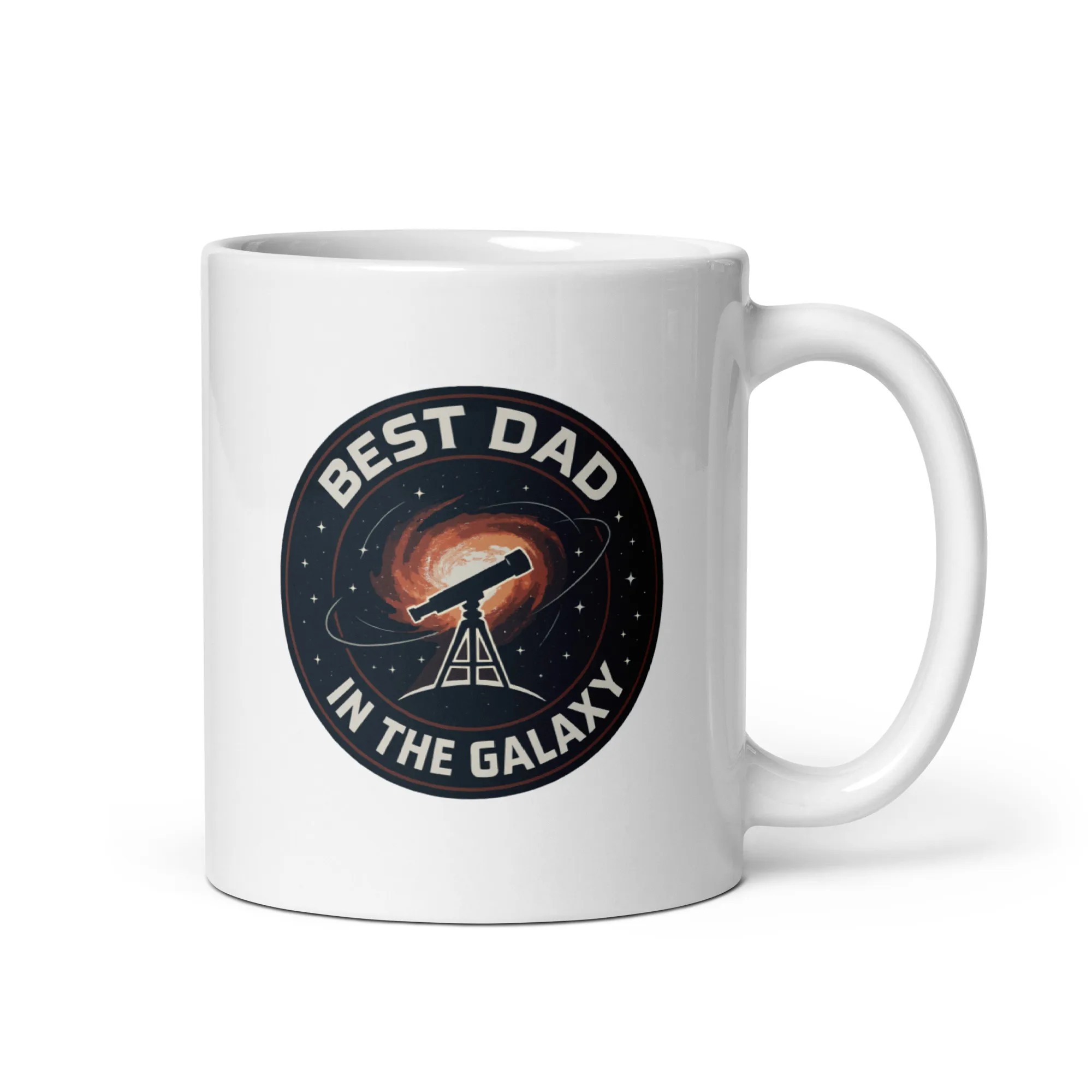white-glossy-mug-white-11-oz-handle-on-right-68e8a5756a70a.jpg Mug with 'Best Dad in the Galaxy' design