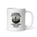 Cycling-themed mug, 'Call Me Dad' design