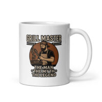 Grill Master mug with chef illustration