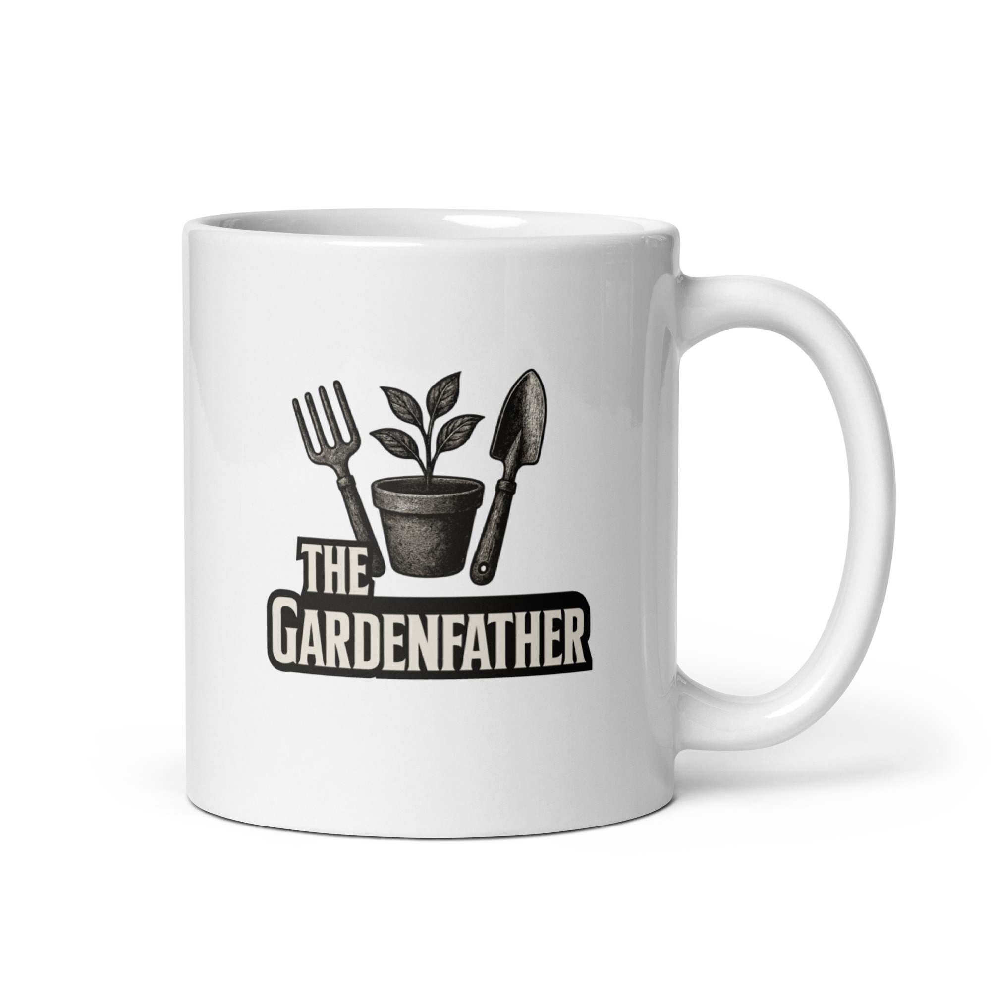 white-glossy-mug-white-11-oz-handle-on-right-68f1f6a1affb8.jpg Gardening-themed mug with tools and plant graphic.