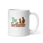 The Girlfather mug with silhouette design.