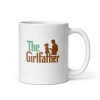 The Girlfather mug with silhouette design.