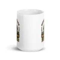 White mug with board games legend design.