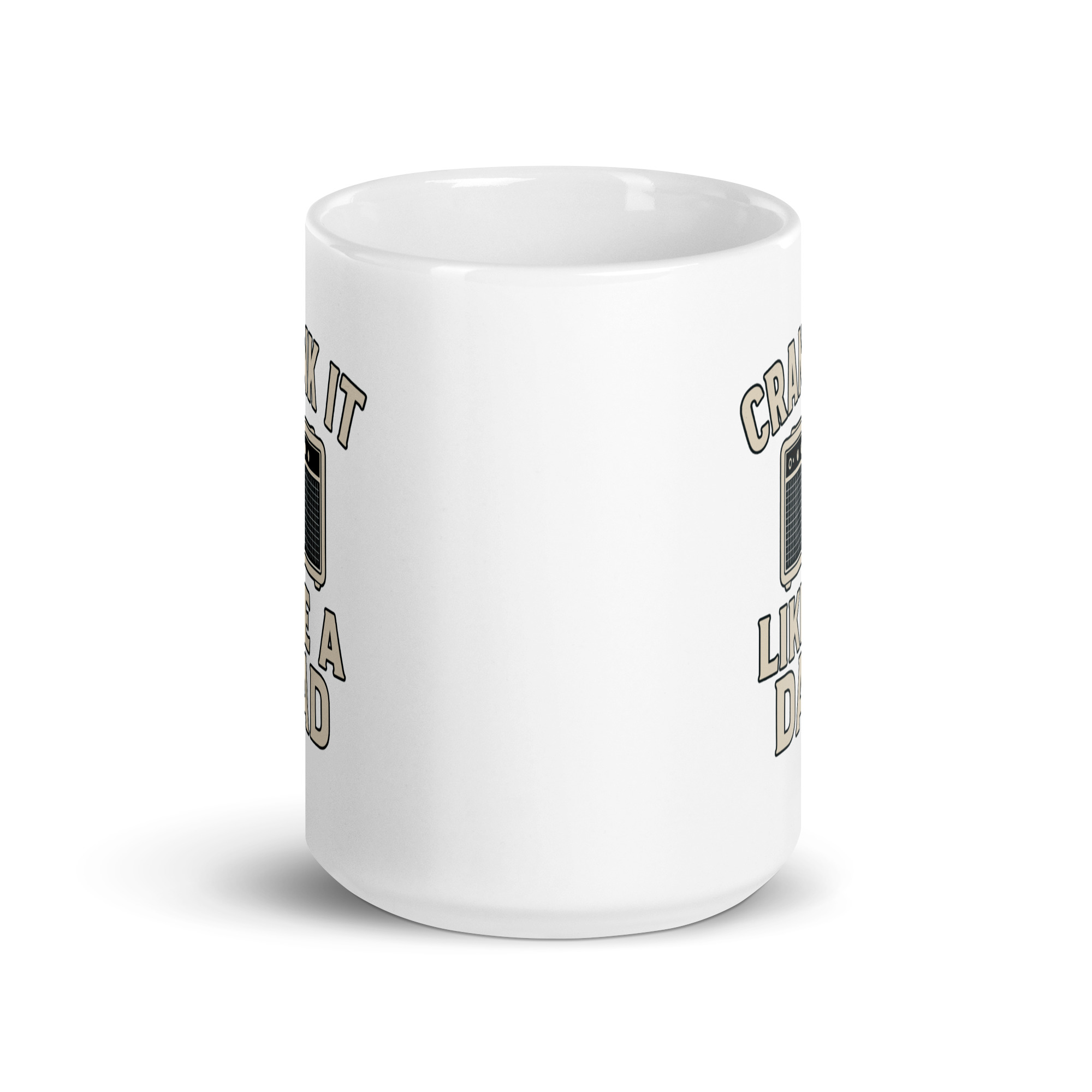white-glossy-mug-white-15-oz-front-view-68f1de25ed7f3.jpg White mug with amp design and text