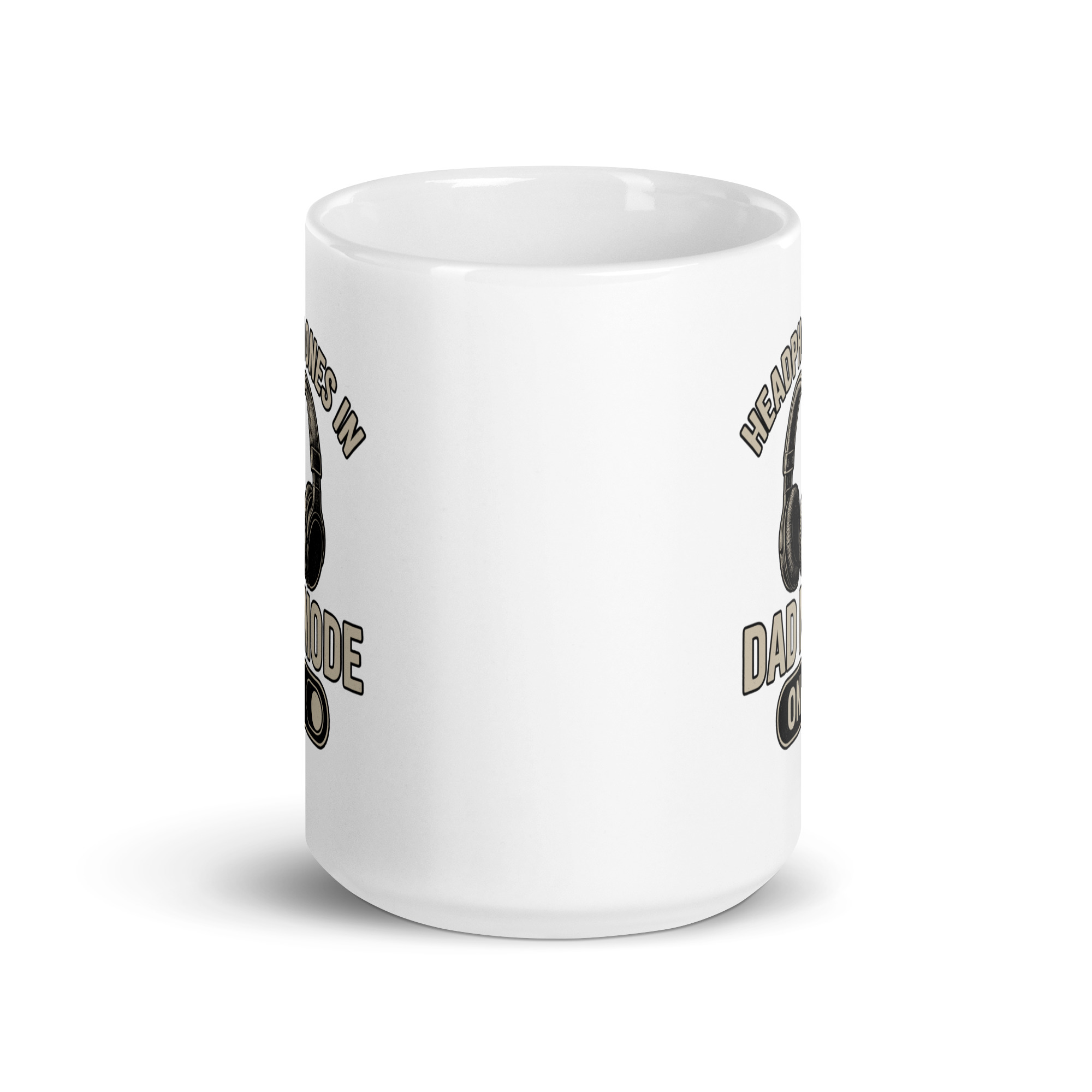 white-glossy-mug-white-15-oz-front-view-68f1e1196c527.jpg White mug with headphones design and text