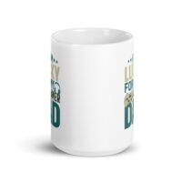 Mug with 'Lucky Gamer Dad' design