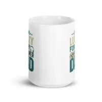 Mug with 'Lucky Gamer Dad' design