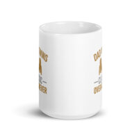 White mug with 'Dad of Twins' print