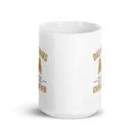 White mug with 'Dad of Twins' print