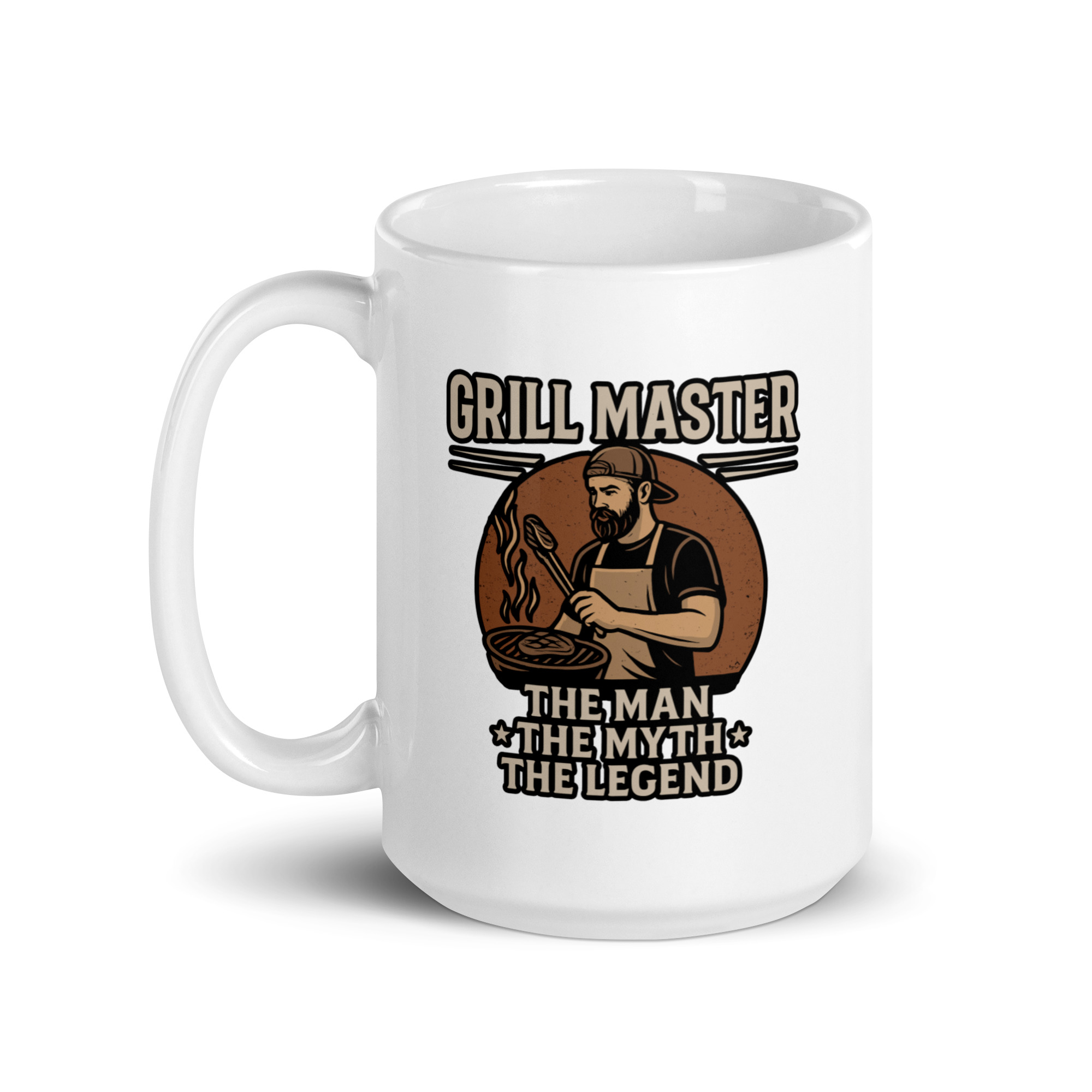 white-glossy-mug-white-15-oz-handle-on-left-68f1ccd2ec3c3.jpg White mug with Grill Master design.