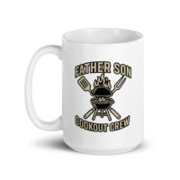 Father Son Cookout Crew mug design