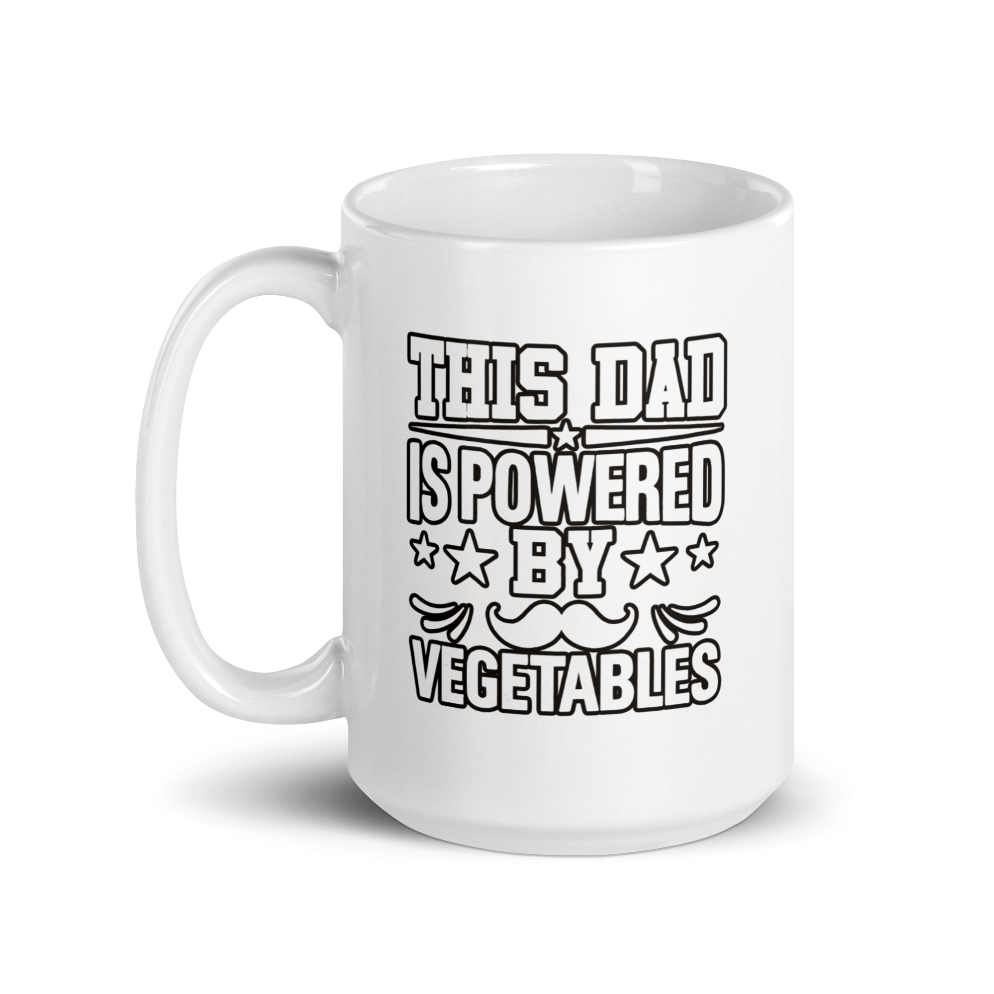 white-glossy-mug-white-15-oz-handle-on-left-68f7258e6fd86.jpg Mug with humorous dad message about vegetables.