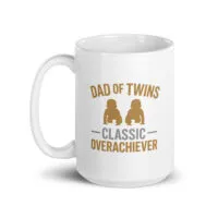 Mug with 'Dad of Twins' design