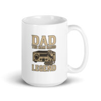 Mug with dad ham radio legend design