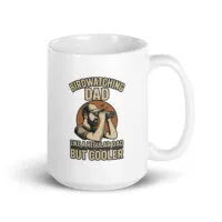 Birdwatching dad mug, funny gift for fathers