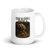 Mug with dice and 'This is How I Roll'