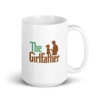The Girlfather mug with silhouette design