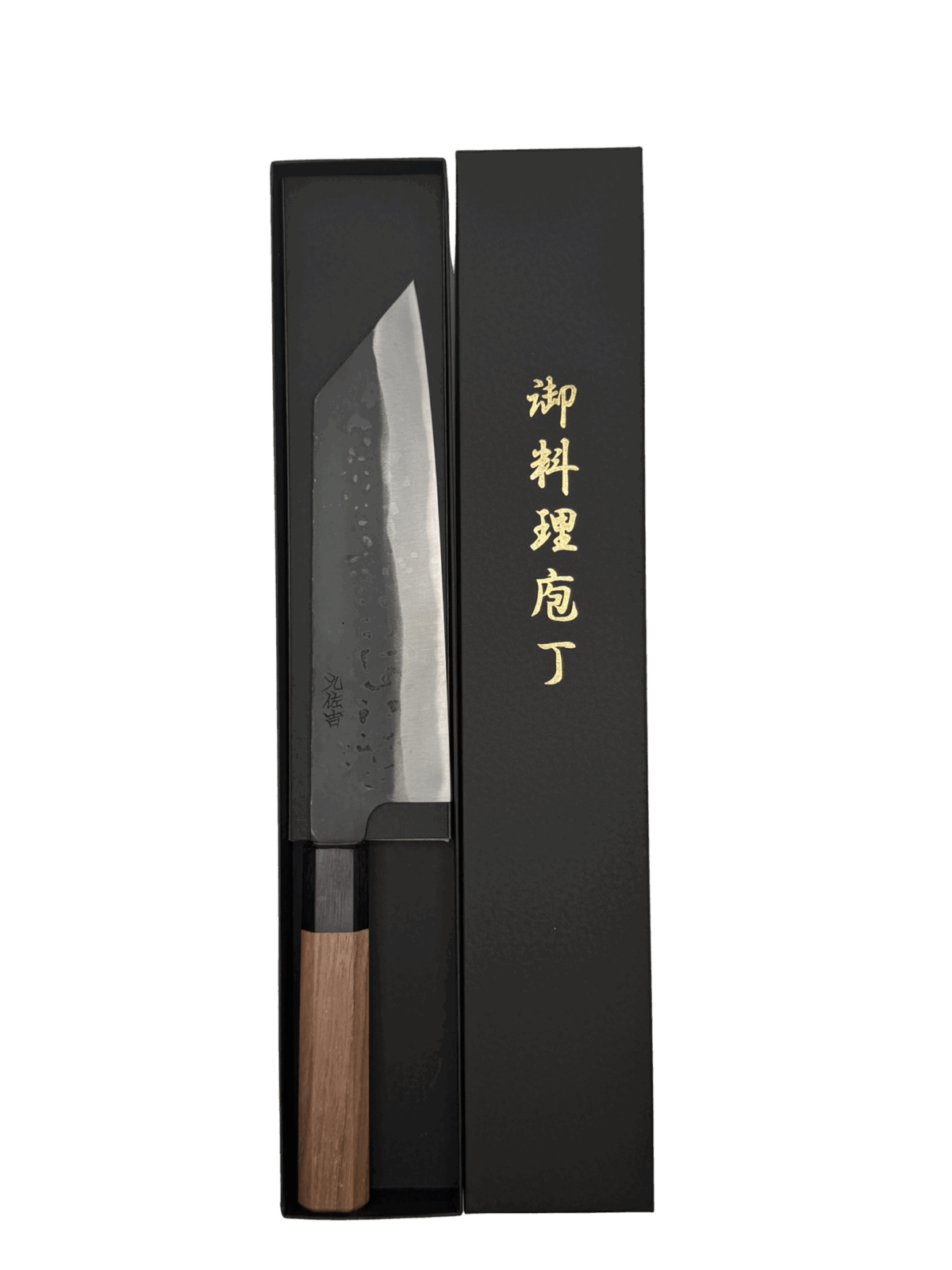 Japanese chef knife in black box
