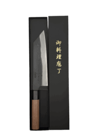 Japanese chef knife in black box