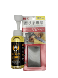 Sharpening block and camellia oil bottle packaging