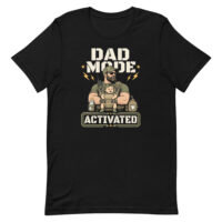 Dad Mode Activated tactical dad baby graphic tee