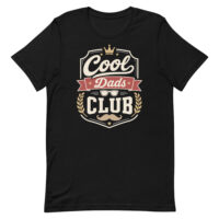 Black Cool Dads Club graphic T-shirt