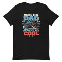 Monster Dad monster truck graphic T-shirt