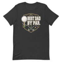 Best Dad By Par golf T-shirt design