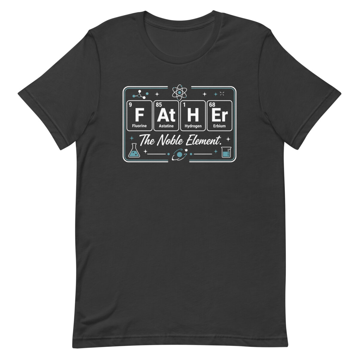 Father periodic table science graphic T-shirt