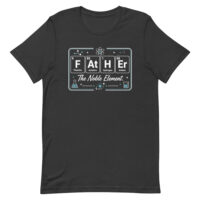 Father periodic table science graphic T-shirt