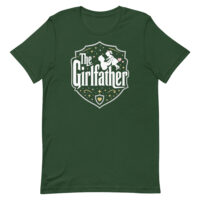 Green 'The Girlfather' father-daughter graphic T-shirt