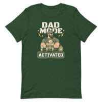 Green Dad Mode Activated graphic T-shirt