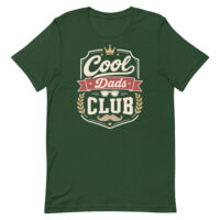 Green Cool Dads Club graphic T-shirt