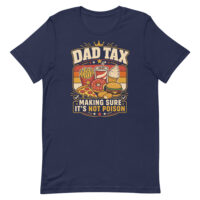 Dad Tax funny fast food graphic T-shirt