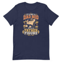 Funny father figure dad bod graphic T-shirt