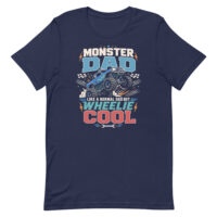 Monster Dad wheelie cool monster truck T-shirt