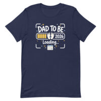 Dad To Be 2026 loading T-shirt design