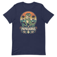 Papasaurus T-shirt with cool T-Rex design