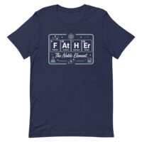 Periodic table Father Noble Element T-shirt design